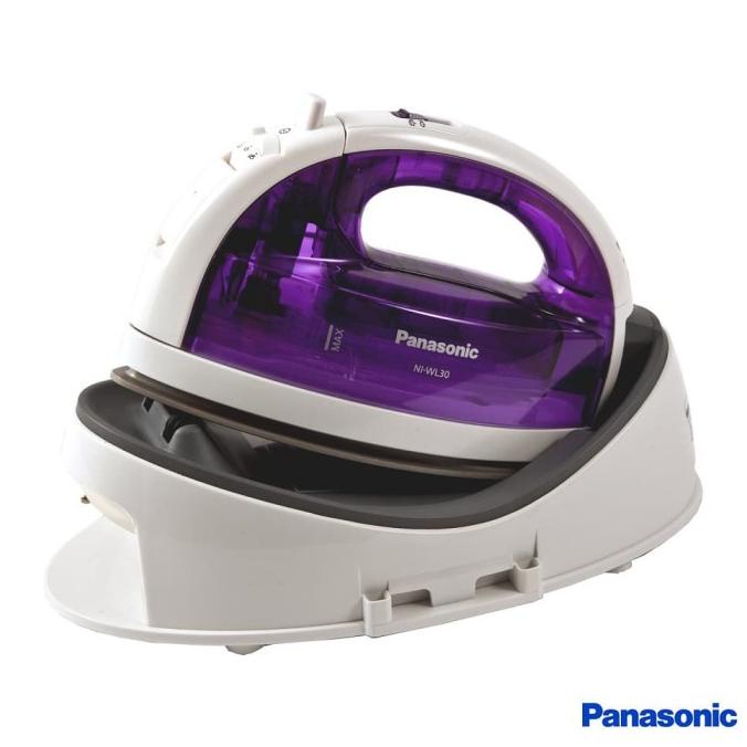 Panasonic Cordless Steam Iron / Setrika Uap Tanpa Kabel NI WL30 Termurah