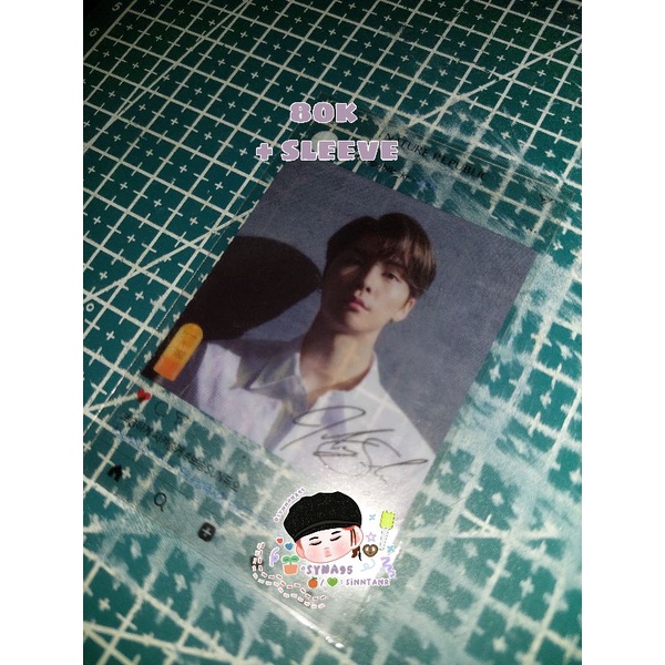 PC PHOTOCARD CLEAR NATURE REPUBLIC NCT 127 NATREP JOHNNY