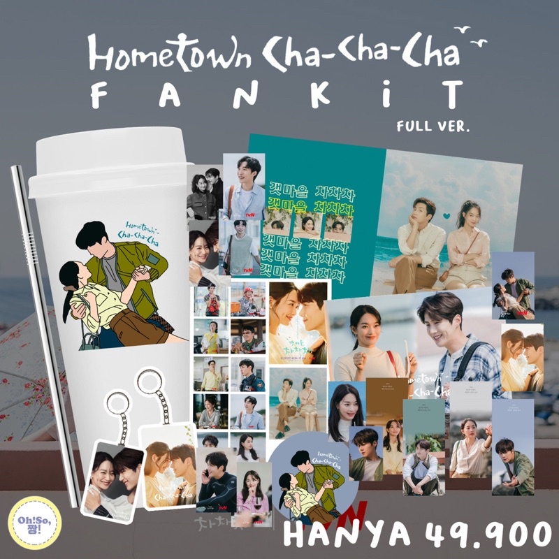 Hometown Cha Cha Cha fankit paket lengkap Seonho Minah