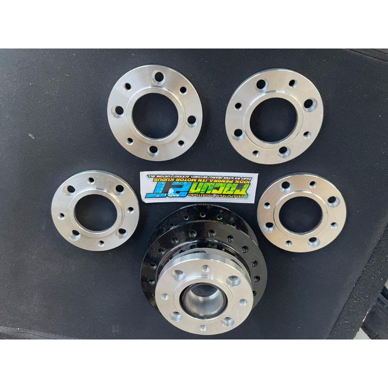 PLENDES ADAPTOR SPECER PIRINGAN piringan cakram floating RX king Jupiter Vega fis fiz rcb fiz R