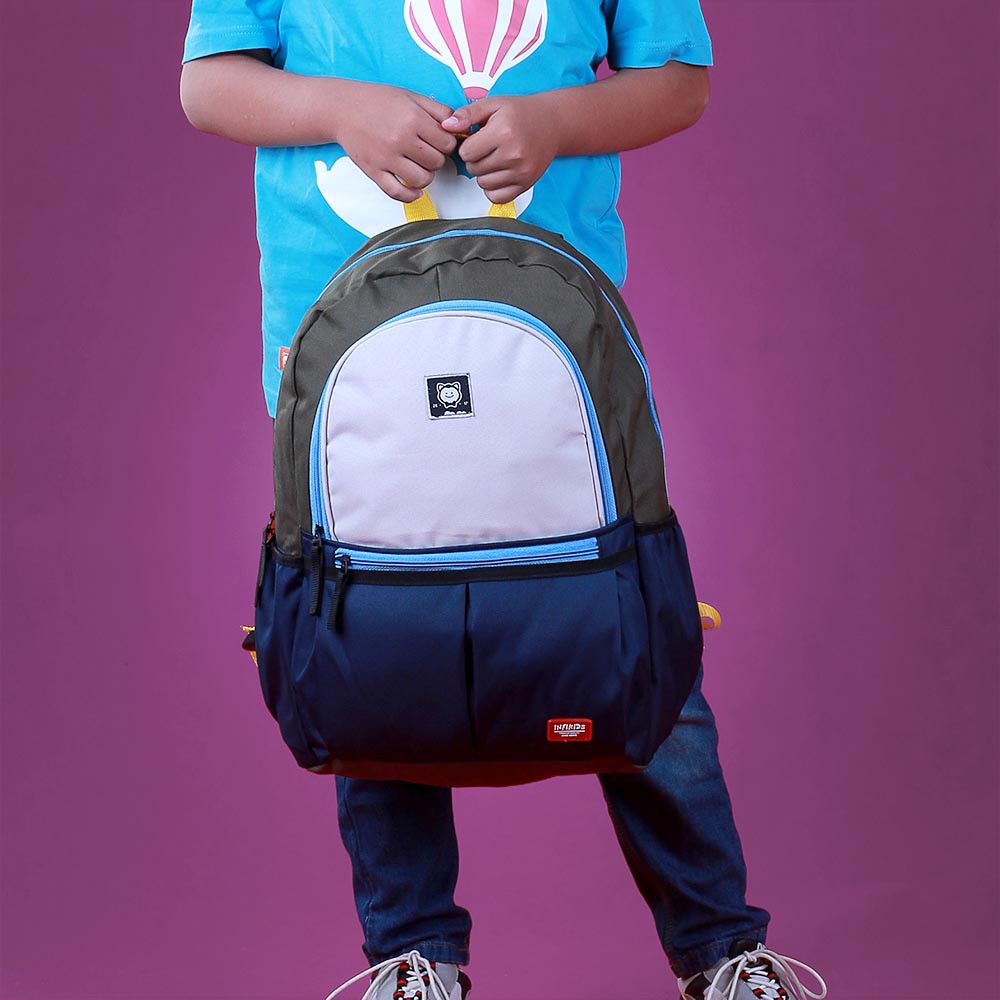 Tas Sekolah Anak Laki Laki TK SD Original Backpack Punggung Anak Cowok Keren Terbaru Free Raincoat KX792