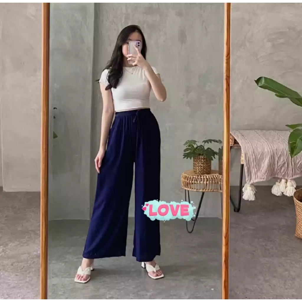 kulot UNIQLO RELACO BRAND ORIGINAL celana wanita korea