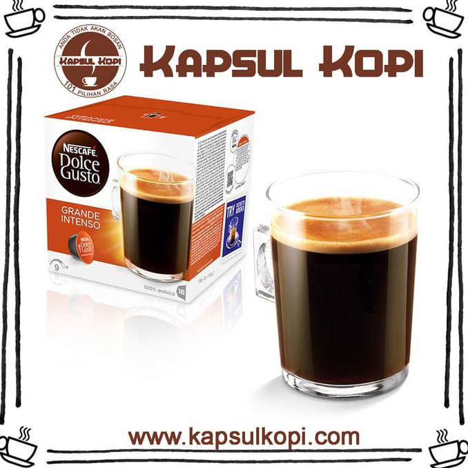 

Grande Intenso Kapsul Kopi Nescafe Dolce Gusto NDG Capsule Coffee