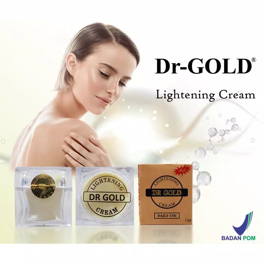 CREAM DR GOLD-DR GOLD GLOWING CREAM BPOM