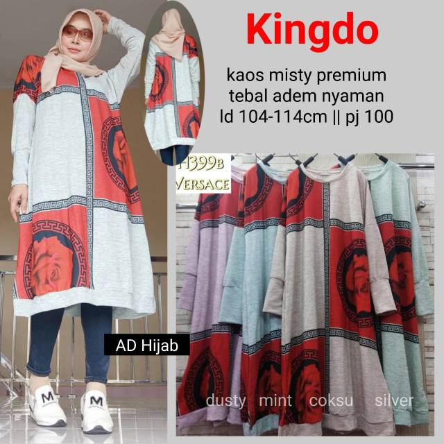 Kingdo tunik / tunic / tunik ori solo / tunik import