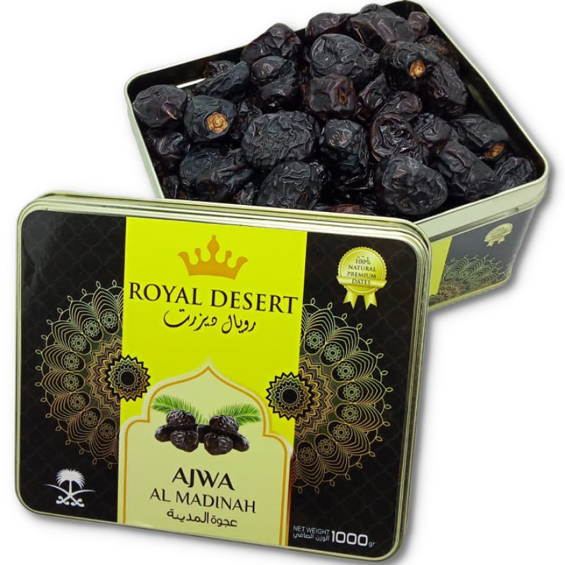 

Kurma Ajwa Madinah/Kurma Nabi kemasan ekslusif nakhela dates 1 Kg