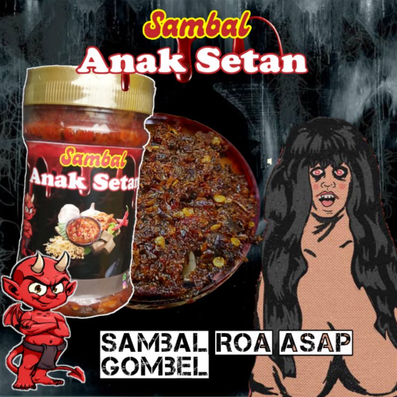 

Sambel Roa Asap asli - Sambal Anak Setan