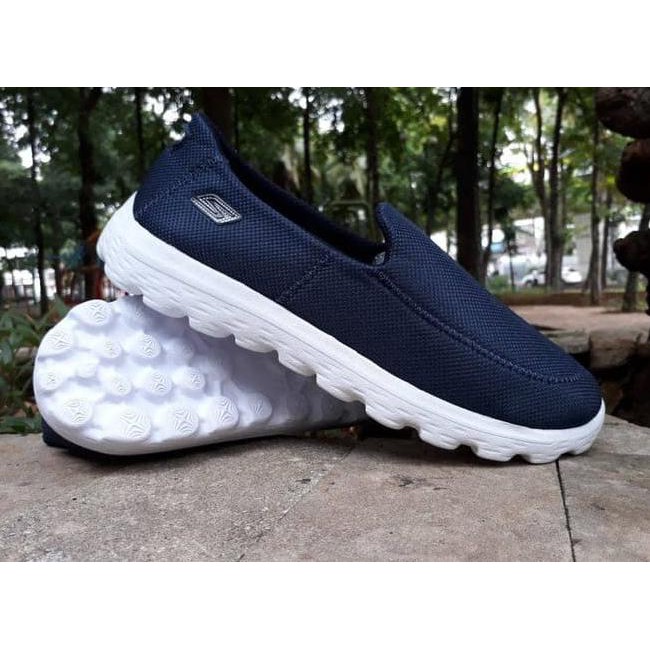 Qdw5 Sepatu Skechers For Man Size 39-44 Pria Terbaru Slip On Casual Wtoh