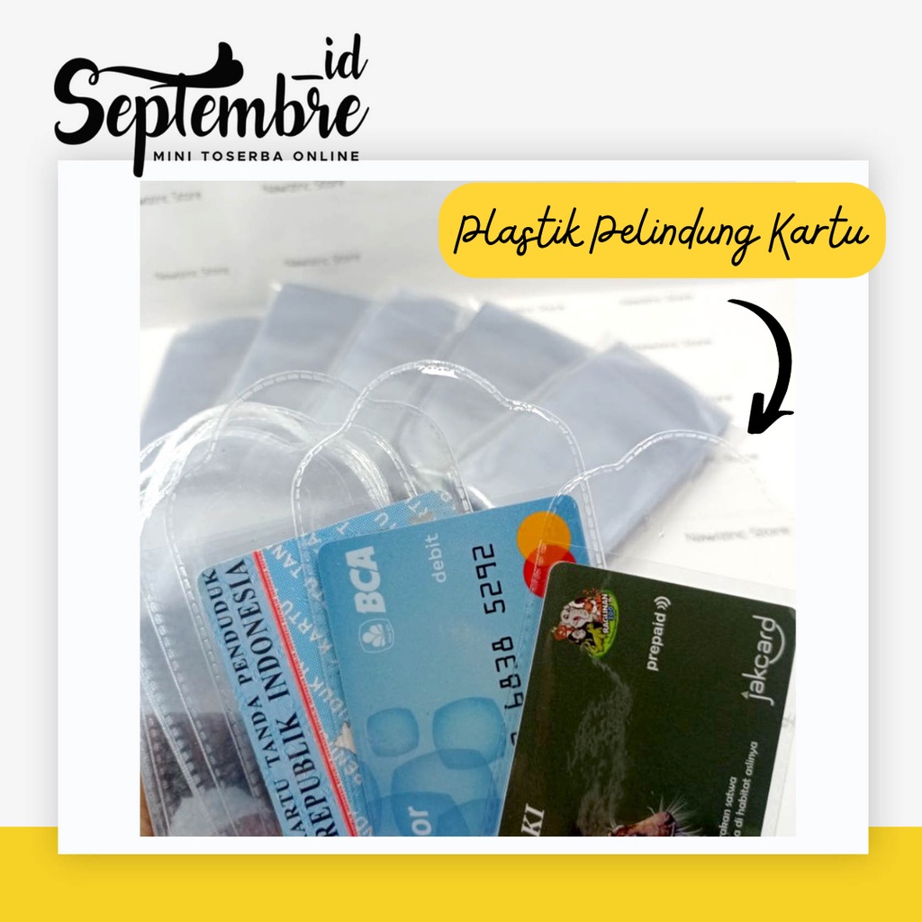 

Plastik Pelindung KTP Plastik KTP Plastik Mika Pelindung KTP Cover ATM Cover KTP Cover Kartu Plastik Pelindung Kartu