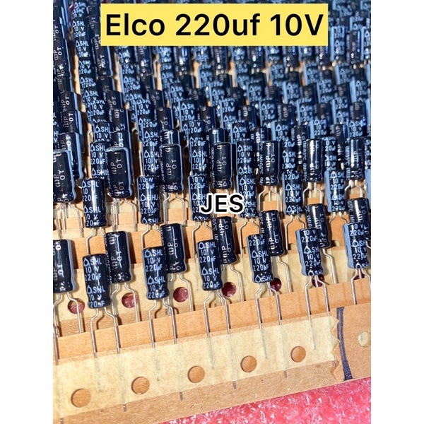 Elco 220uf 10V