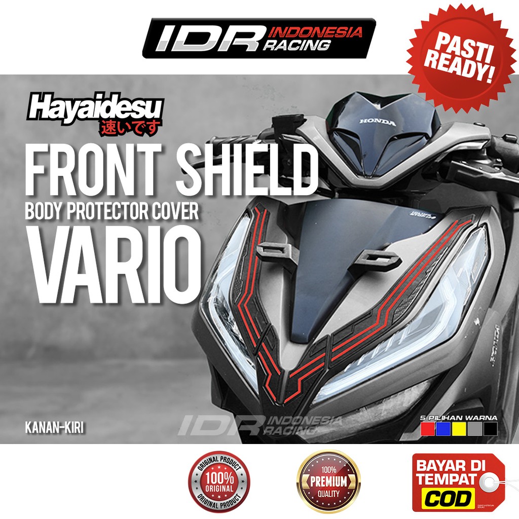 All New Vario Click 125 150 2018 2021 Body Protector Front Shield Cover HAYAIDESU