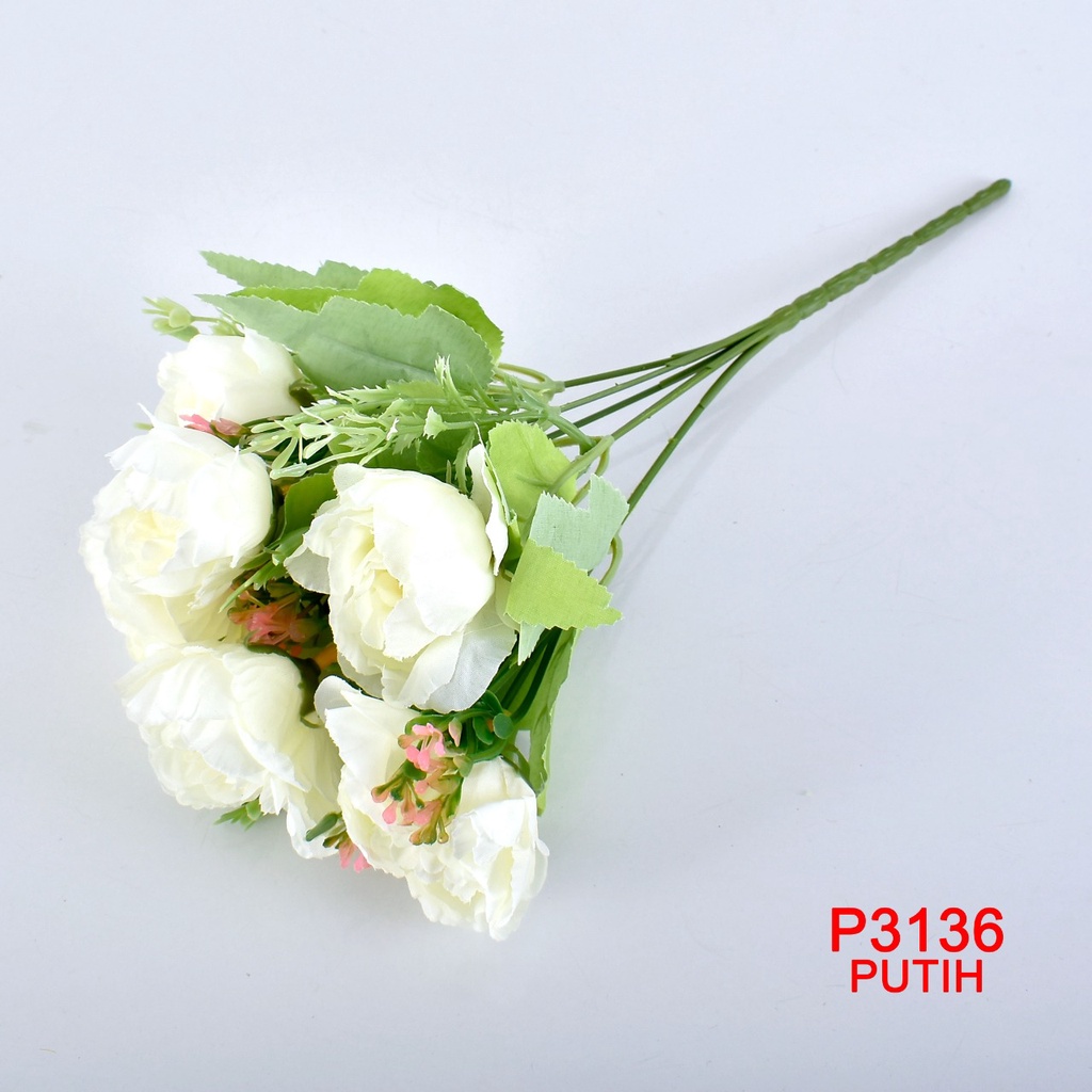 TIB COD P3136 ( 1 KILO BISA MUAT 28 PCS ) BUNGA HIAS BUNGA DEKORASI BUNGA ARTIFISIAL BUNGA IMPORT-3