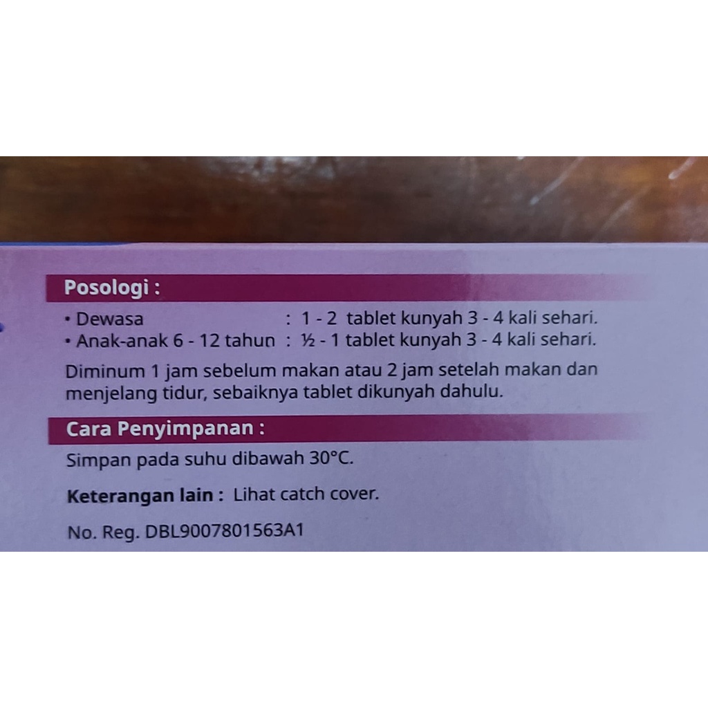 Hufamag Plus 100 Tablet / Mengatasi Sakit Maag / Ulu Hati / Kembung / Mual