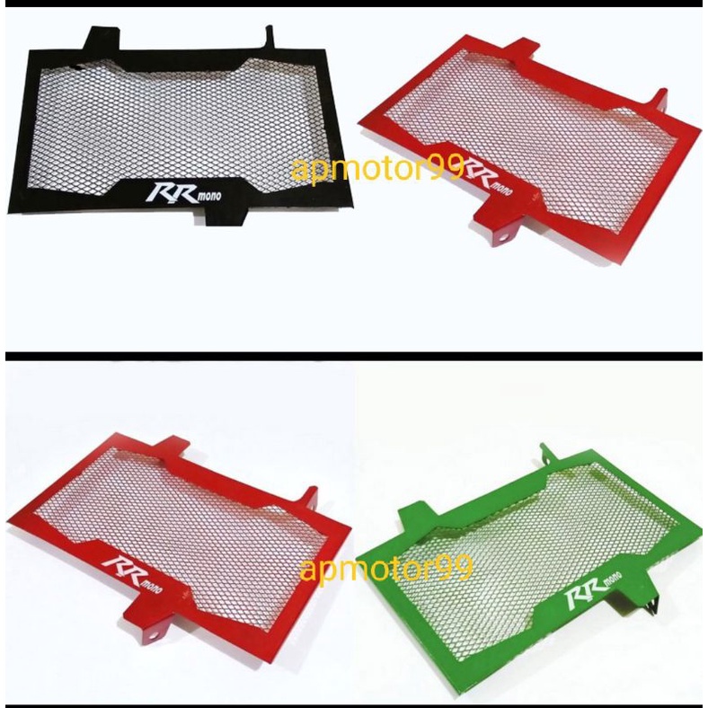 Cover  tutup radiator rr mono ninja 250 rr mono sl
