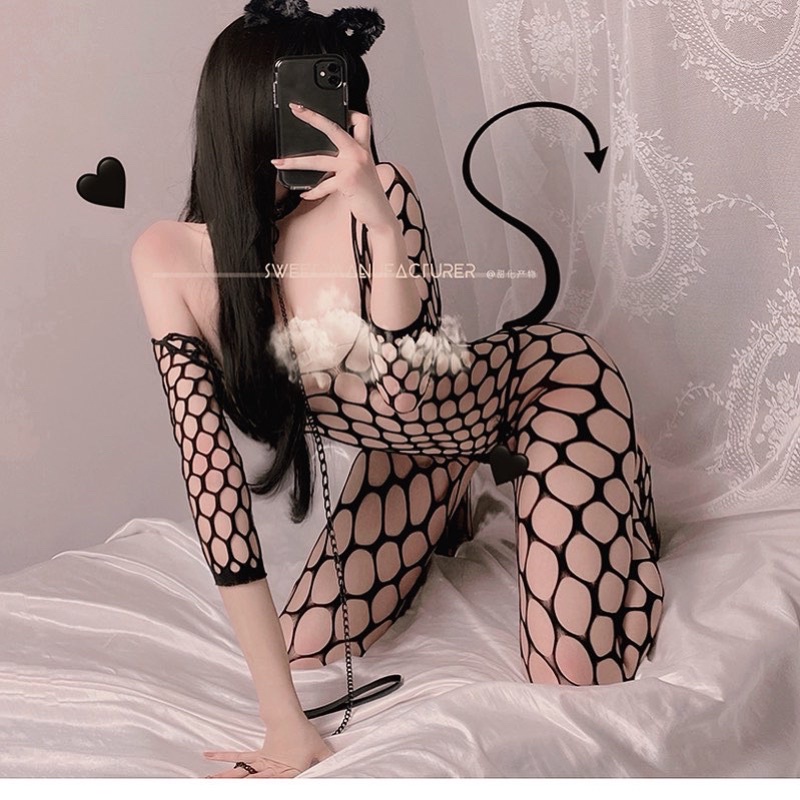 Sexy Fishnet Bodystoking S0106