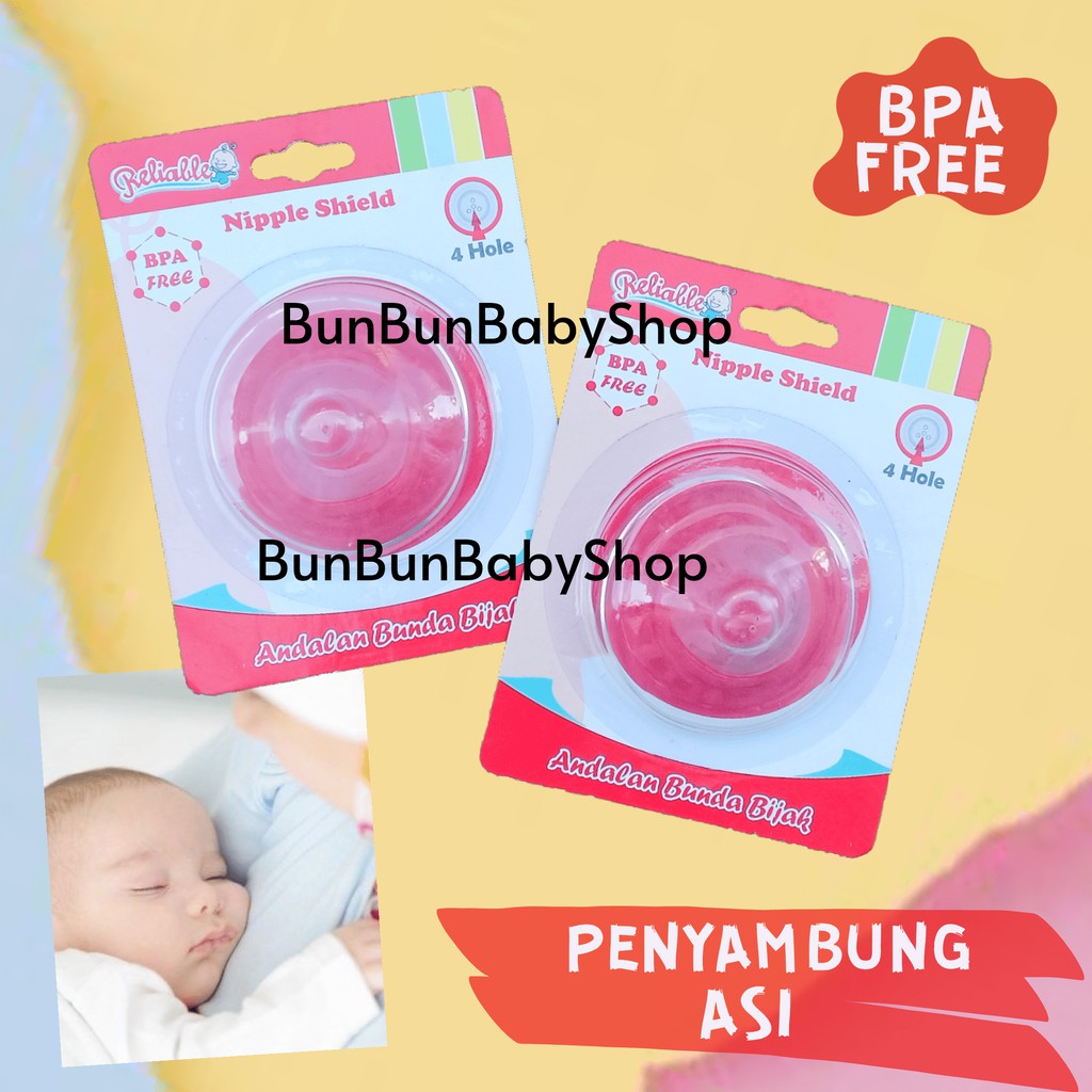 Penyambung ASI Silicone Perlengkapan Bayi Baru Lahir Baby New Born Peralatan Menyusui Botol