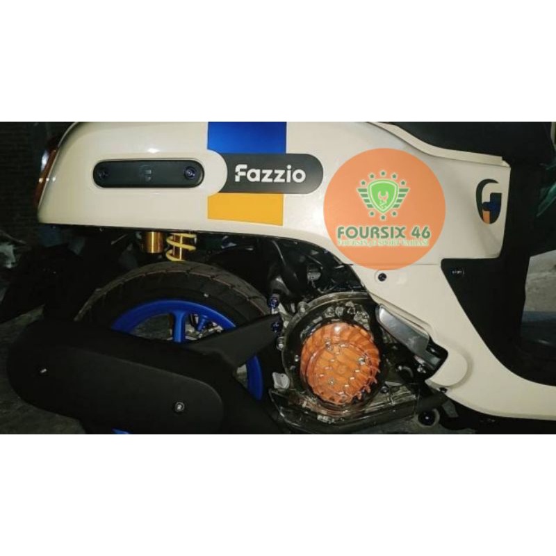 tutup kipas transparan+ kipas dalam fazzio Mio m3 Mio z soul gt125