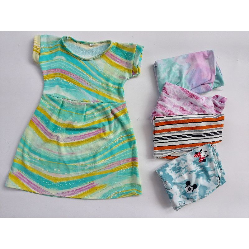 Dress Anak Babyterry 5-7 Tahun (XL) Dress Anak Motif Lucu