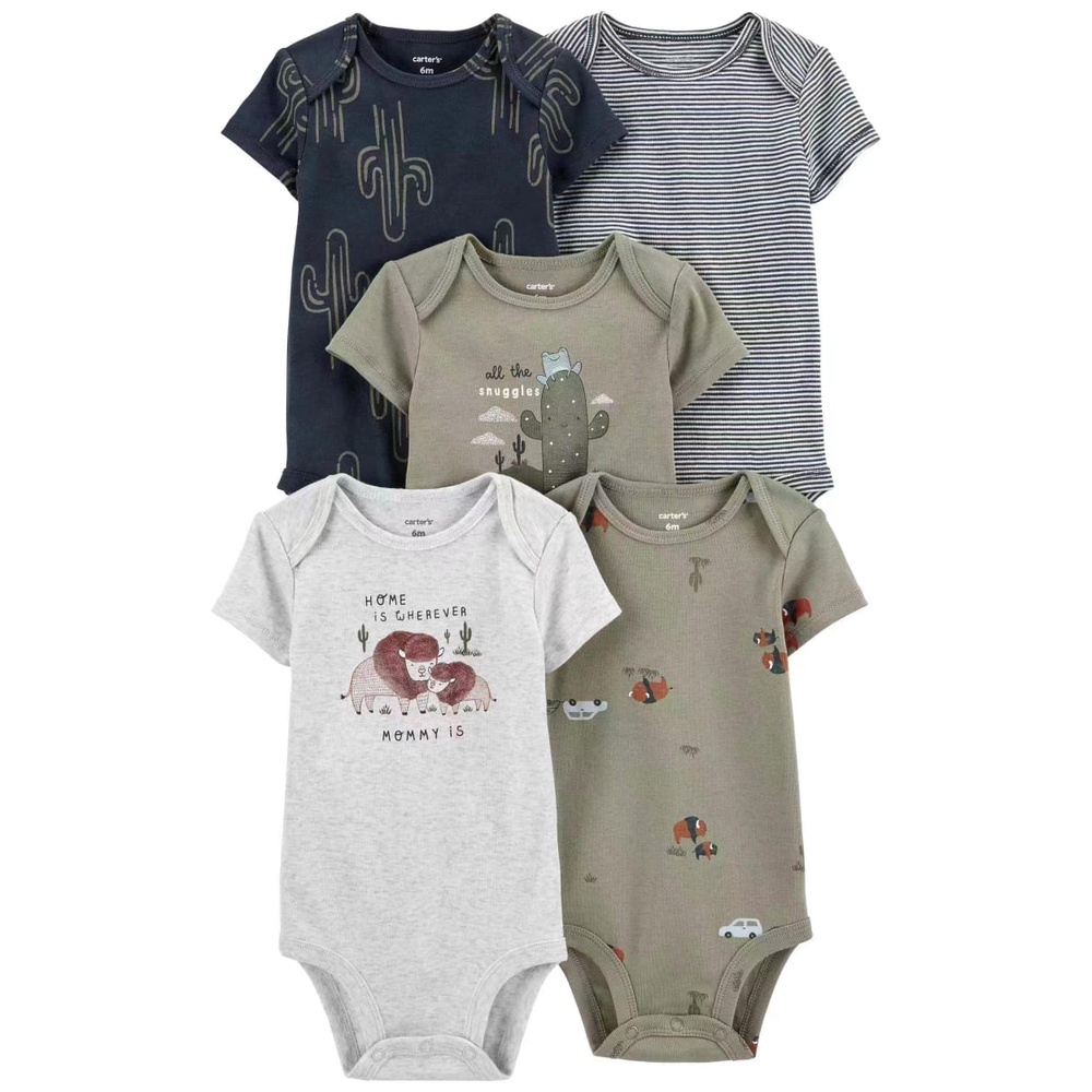 Jumpsuit Bayi Lucu / Jumper 5 in 1 Bayi / Set Jumper Bayi / Set Pakaian Bayi Baru Lahir / Jumpsuit Newborn