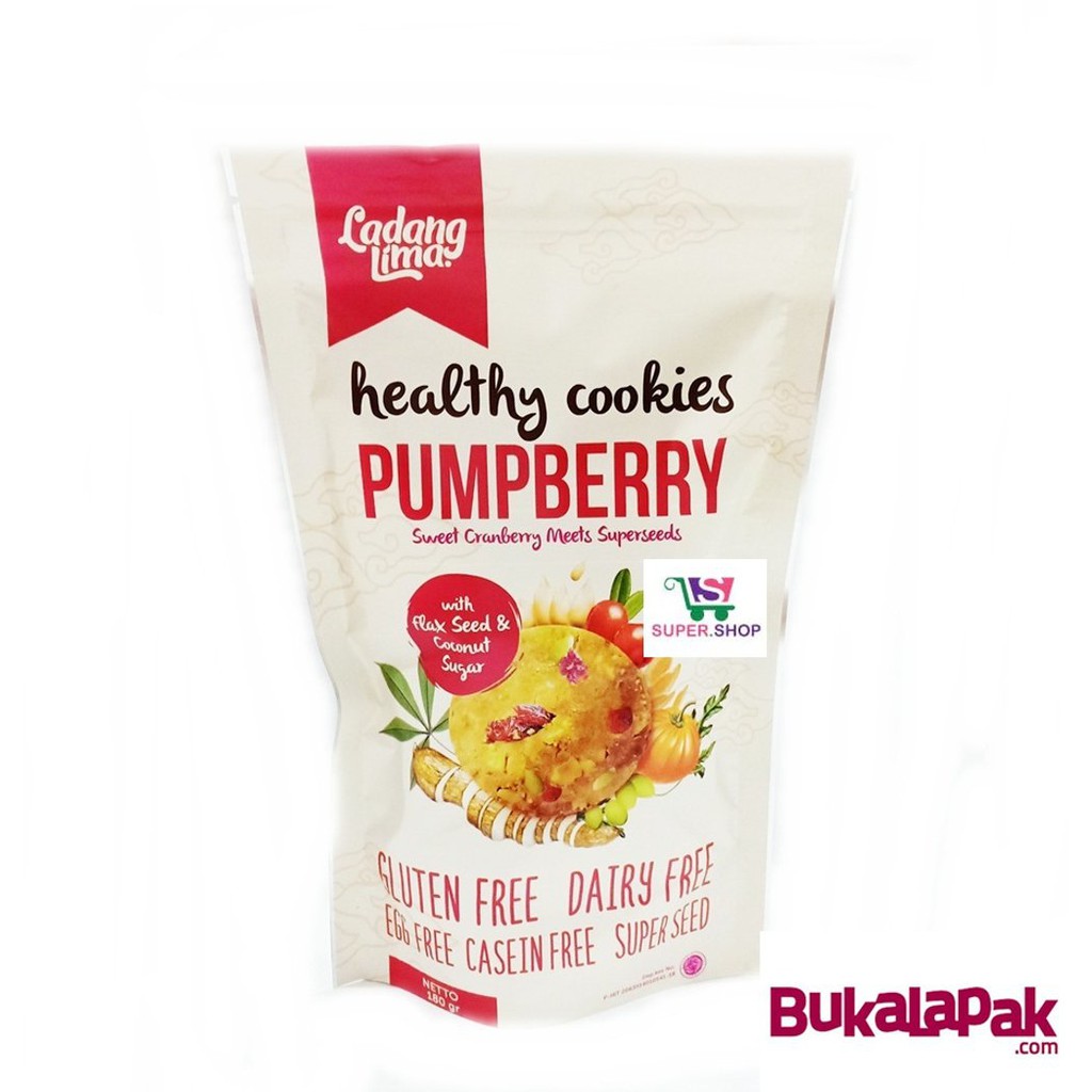 

Ready Stok Pumpberry Healthy Cookies Ladang Lima Snack Sehat Buah Murah