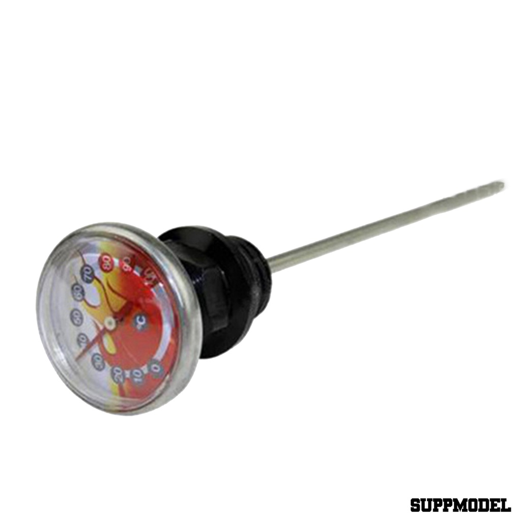 Spm Dipstick Pengukur Temperatur Tangki Oli Bahan Aluminum Alloy Cnc Untuk Motor