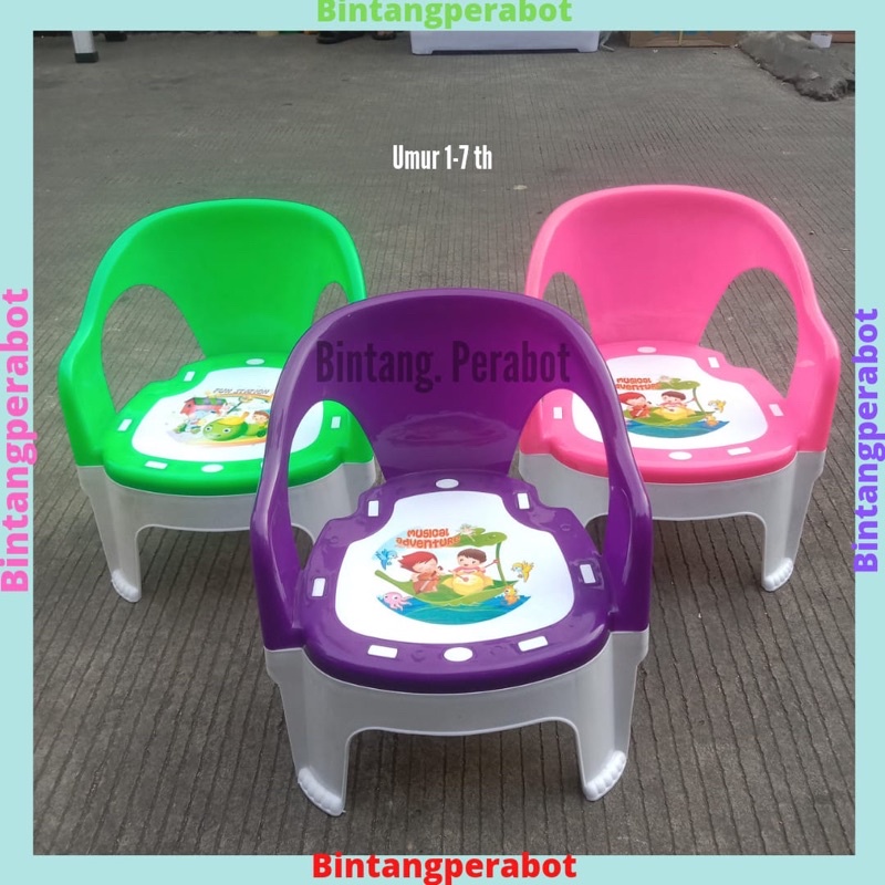 Kursi Anak Sender / Bangku Anak Sender / Bangku Anak Plastik