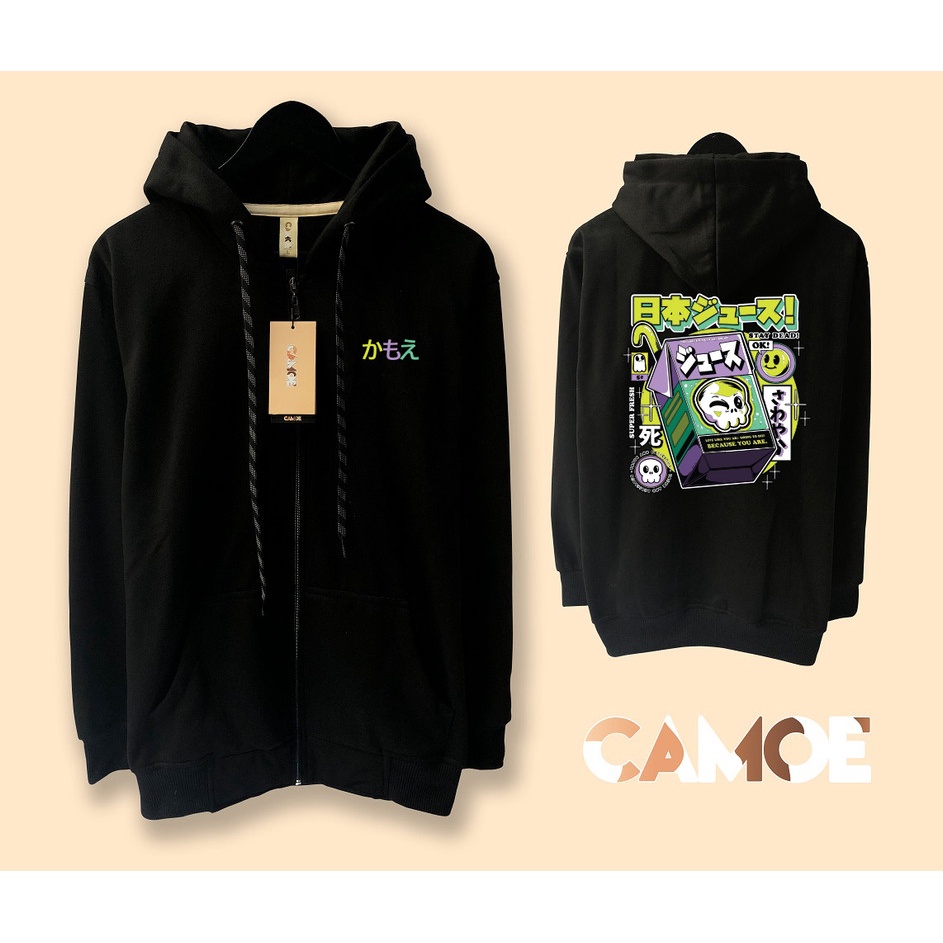 Jaket Hoodie Zipper Premium CAMOE Poison Juice