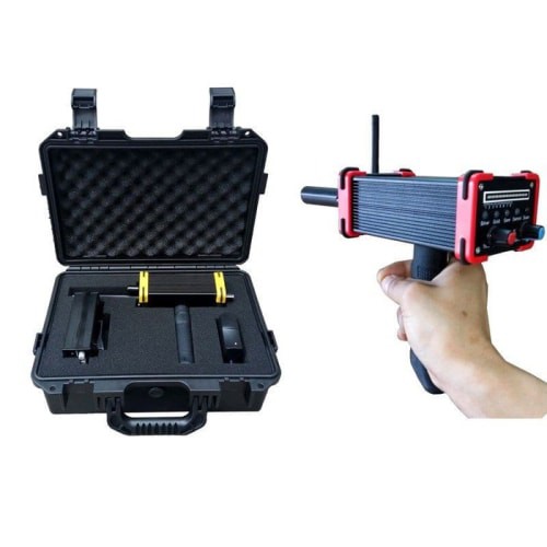 Baru GR-100MINI Long Range King Detector Black Hawk for Gold Silver Gem Murah original