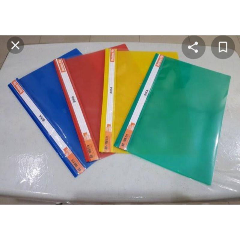 

map plastik transparan