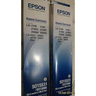 

ribbon catridge epson LQ2190 original baru untuk printer dotmatrix epson LQ2190 lengkap dengan rumah pita nya