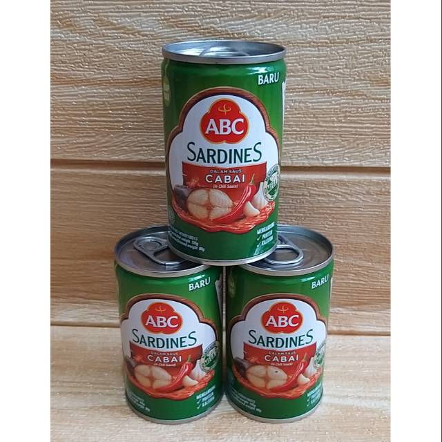 

✔MURAH ABC Sarden saus cabai 155g