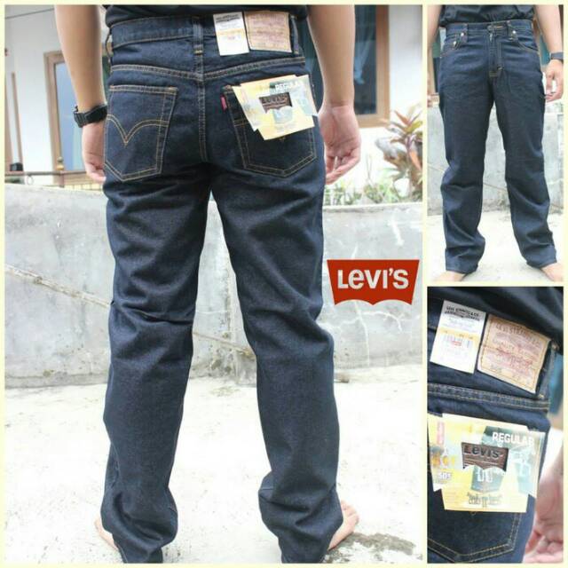 Celana Jeans Panjang Pria Model Regular