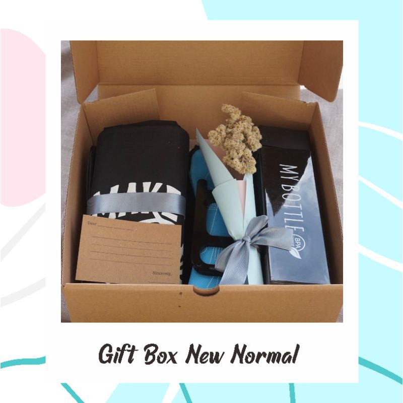 

Kado Gift Box NewNormal Kit Hampers Hadiah Ulangtahun Wisuda Anniversary Birthday Custom