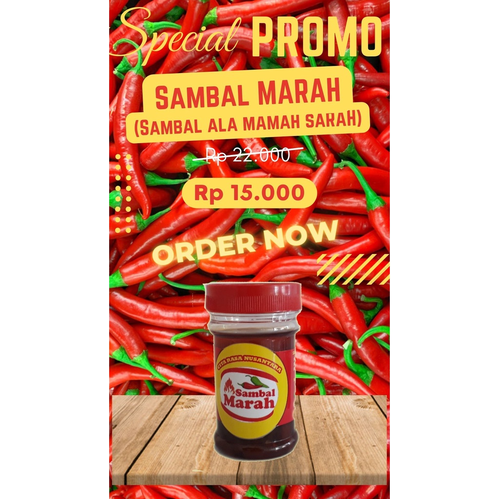 

Sambal Marah Merah