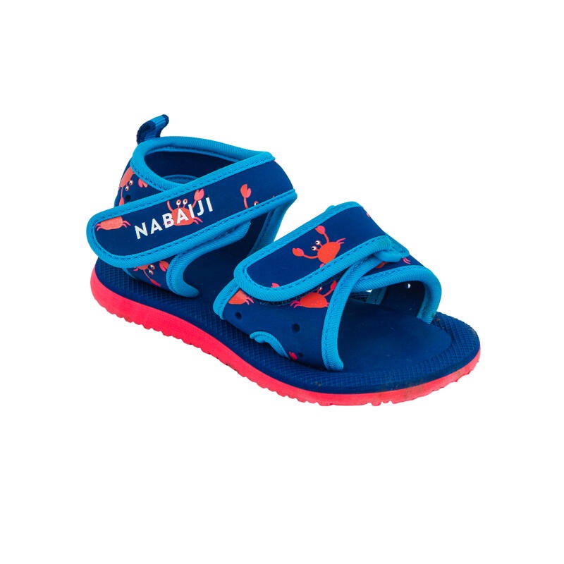 Decathlon NABAIJI Sandal Kolam Renang Anak Biru - 8616314