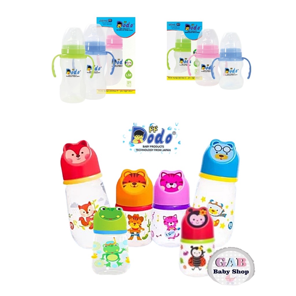 Dodo Botol Susu WIDE NECK  PP Deluxe/ with Handle