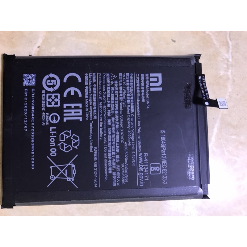 batre/battre/battery bn54 ori 100%