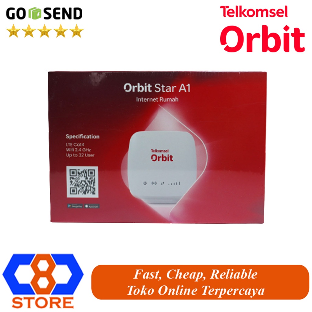 MODEM TELKOMSEL ORBIT START A1 150GB 6 BULAN