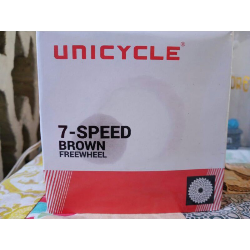 Sproket 7 Speed Unicycle Model Ulir