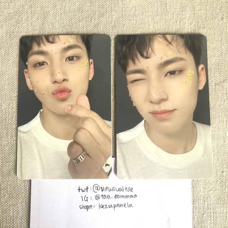 Seventeen Mingyu Fallin Flowers japan photocard pc flfl lim a c cimumu gyu