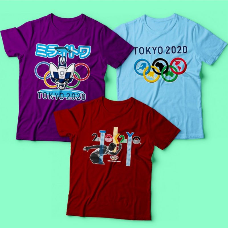 kaos olimpiade Tokyo 2021/ kaos olimpiade Tokyo 2020/ kaos olympic Tokyo 2021