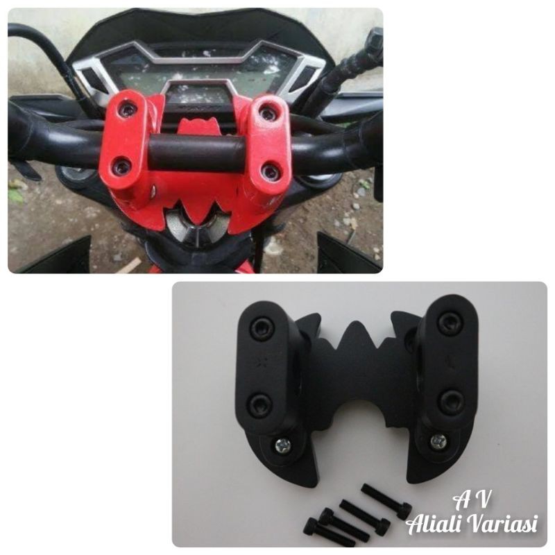 Raiser peninggi stang CB150R new dan old