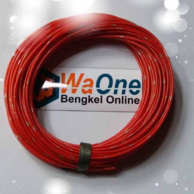 [10 Meter] Kabel Body Bintik AVSS 0.5 mm versi kulit padat