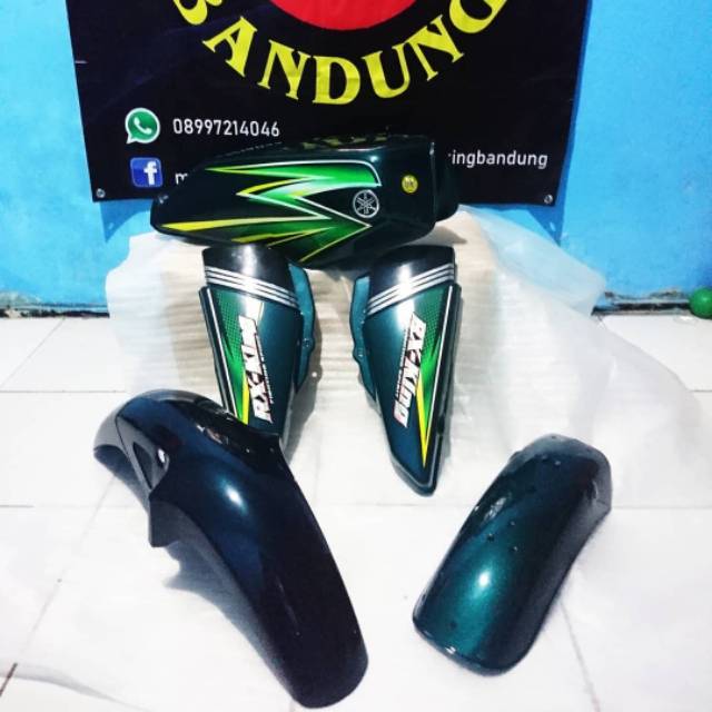Body set rx king 2003 hijau tangki Spakbor box aki murah