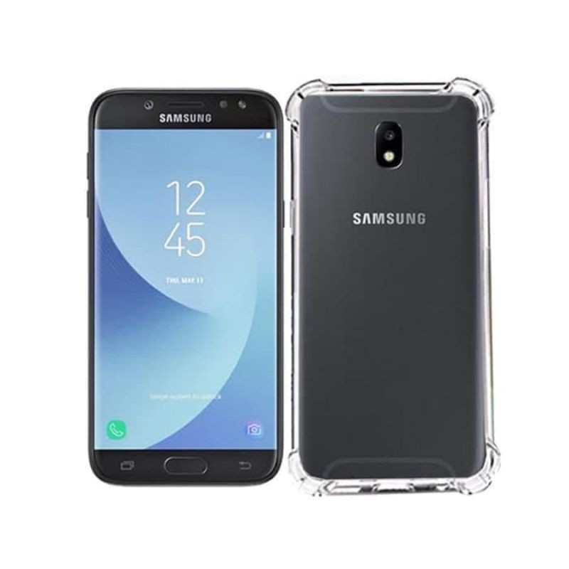 Anticrack samsung J3 pro 2017 Case Silikon bening samsung J330