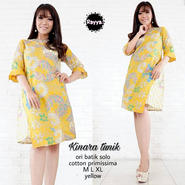 Kinara Tunik//Tunik Batik Ori Solo