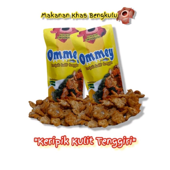 

Keripik Kulit Tenggiri/Makanan Khas Bengkulu /Enak Renyah dan Gurih