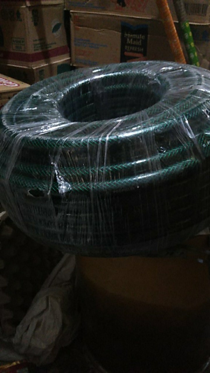 Selang Air Benang Hijau Rhinoceros 5/8 50meter Selang Air Taman Selang Air Elastis