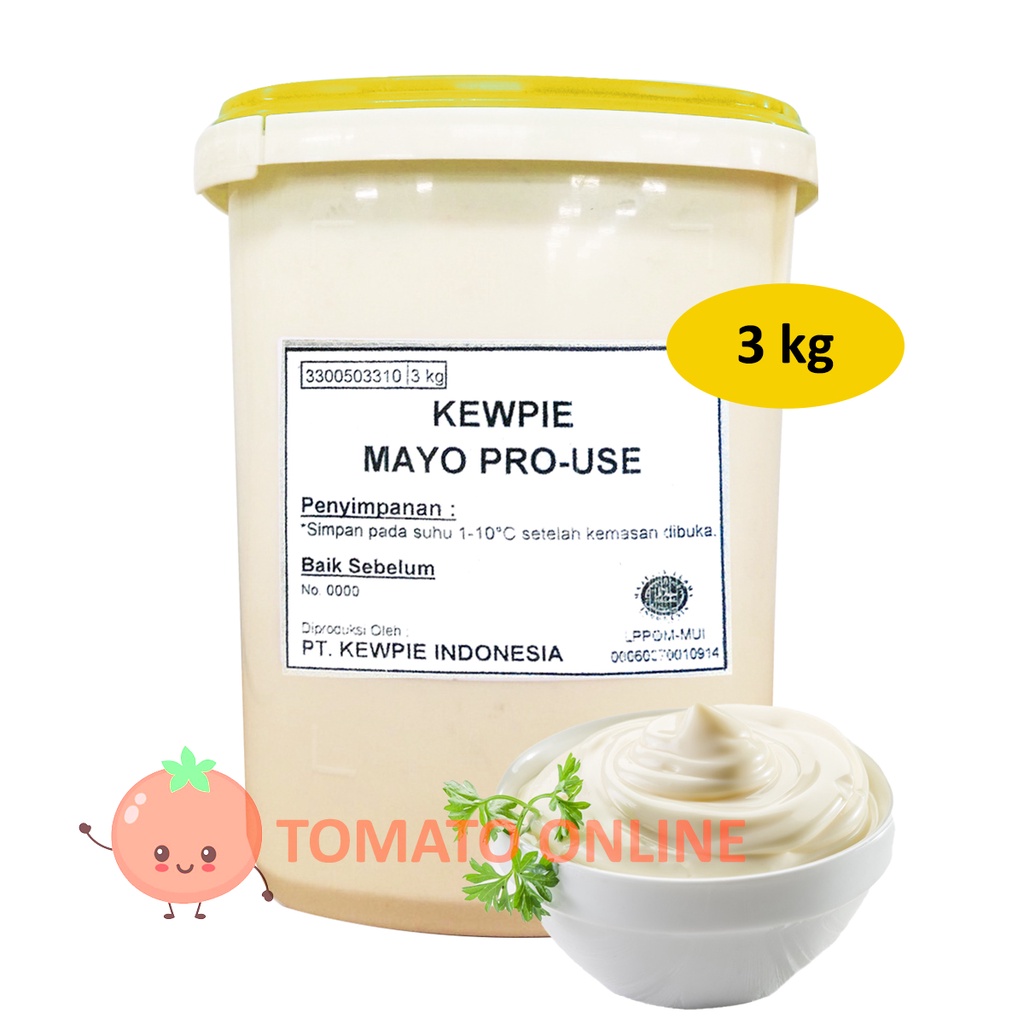 Kewpie Mayonnaise Mayonaise Mayo Saus Salad PRO USE 3 kg 3kg