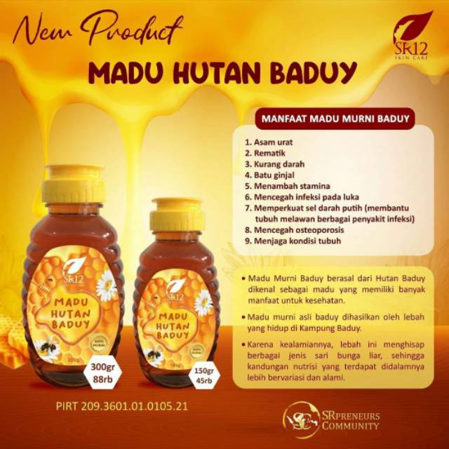 

Madu Hutan Baduy SR12